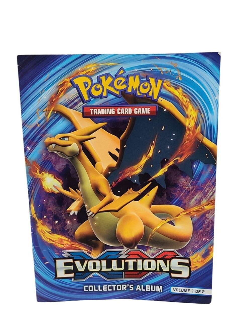 Pokémon TCG XY Evolutions Collector's Album Volume 1 of 2 Charizard Art Empty